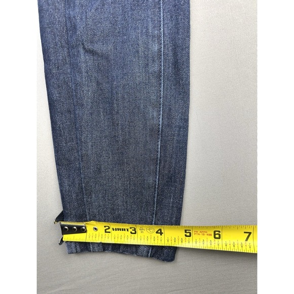 Anthropologie Pilcro Women's 27 High Rise Denim Leggings Skinny Jeans Dark Wash - Picture 11 of 13